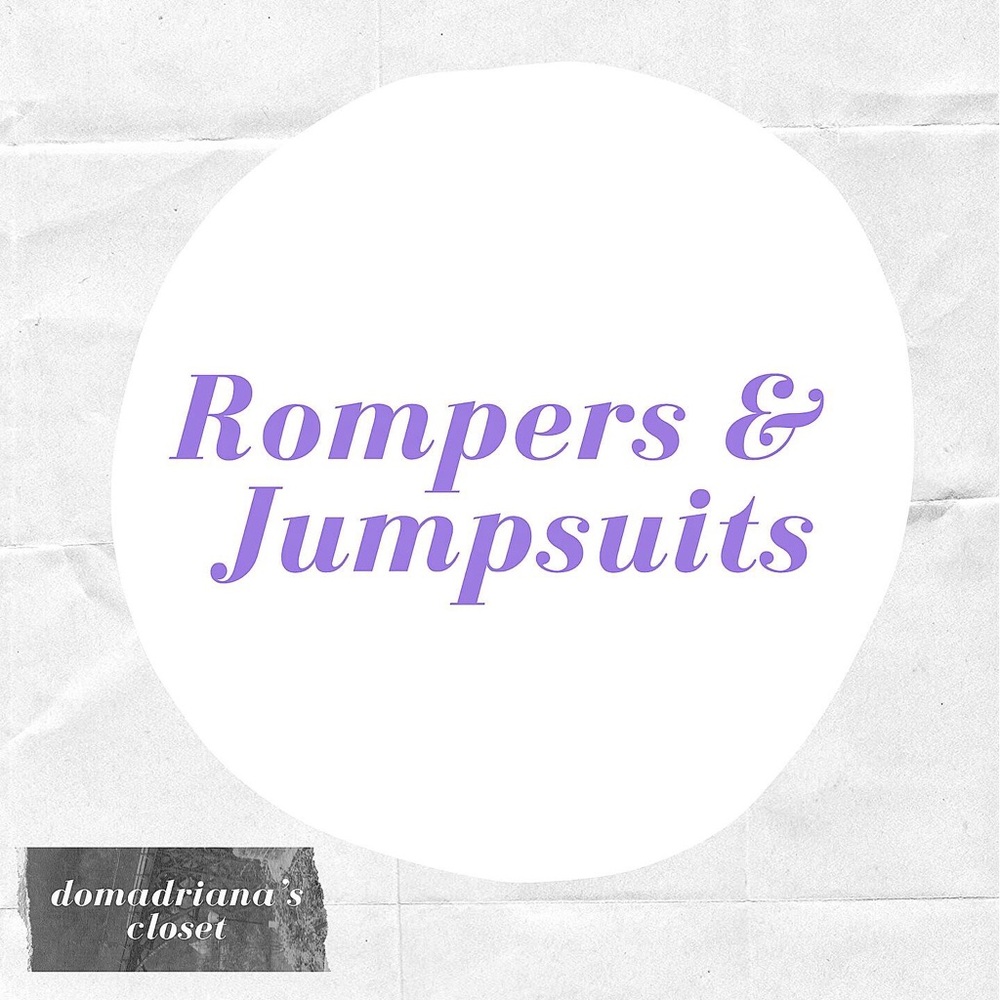 Rompers and Jumpsuits